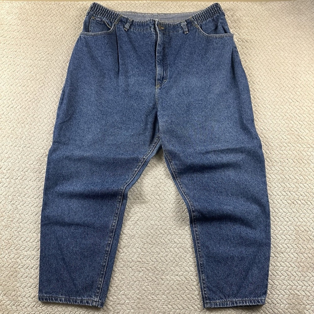 VTG Parachute Mom Jeans Womens Lee 24W Petite High Rise Baggy 90s Hip Hop Street